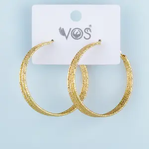 Vos Jewelry 14K Halka Küpe