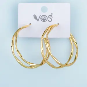 Vos Jewelry 14K Halka Küpe