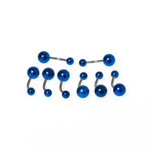 Toptan 316L Çelik Piercing Göbek Renk 6