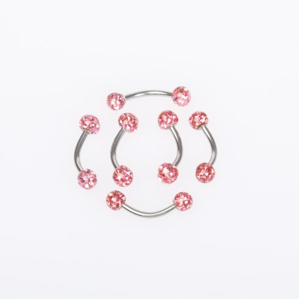 Piercing Kaş 4mm Şambala Mumlu Top