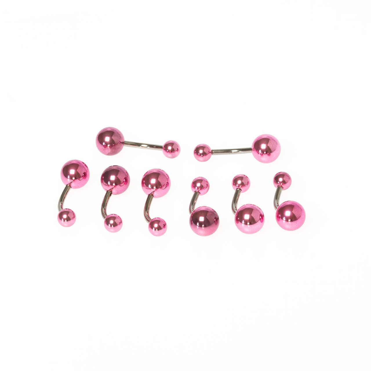 Toptan 316L Çelik Piercing Göbek Renk 7