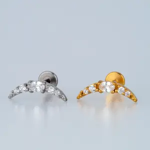 Toptan Piercing Çelik Tragus Helix