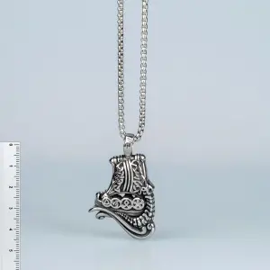 Toptan Viking Gotik Çelik Erkek Kolye