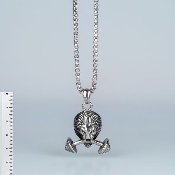 Çelik Kolye Aslan