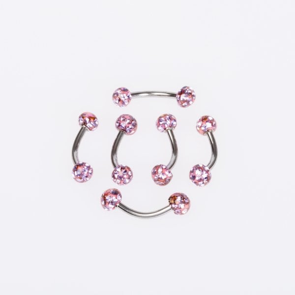 Piercing Kaş 4mm Şambala Mumlu Top