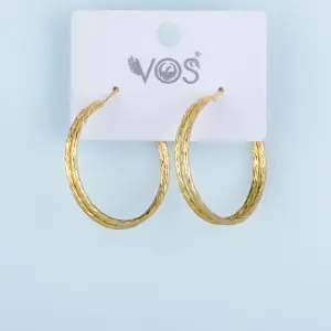 Vos Jewelry 14K Halka Küpe