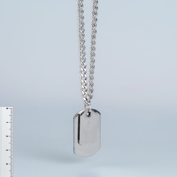 Steel Necklace Imprint
