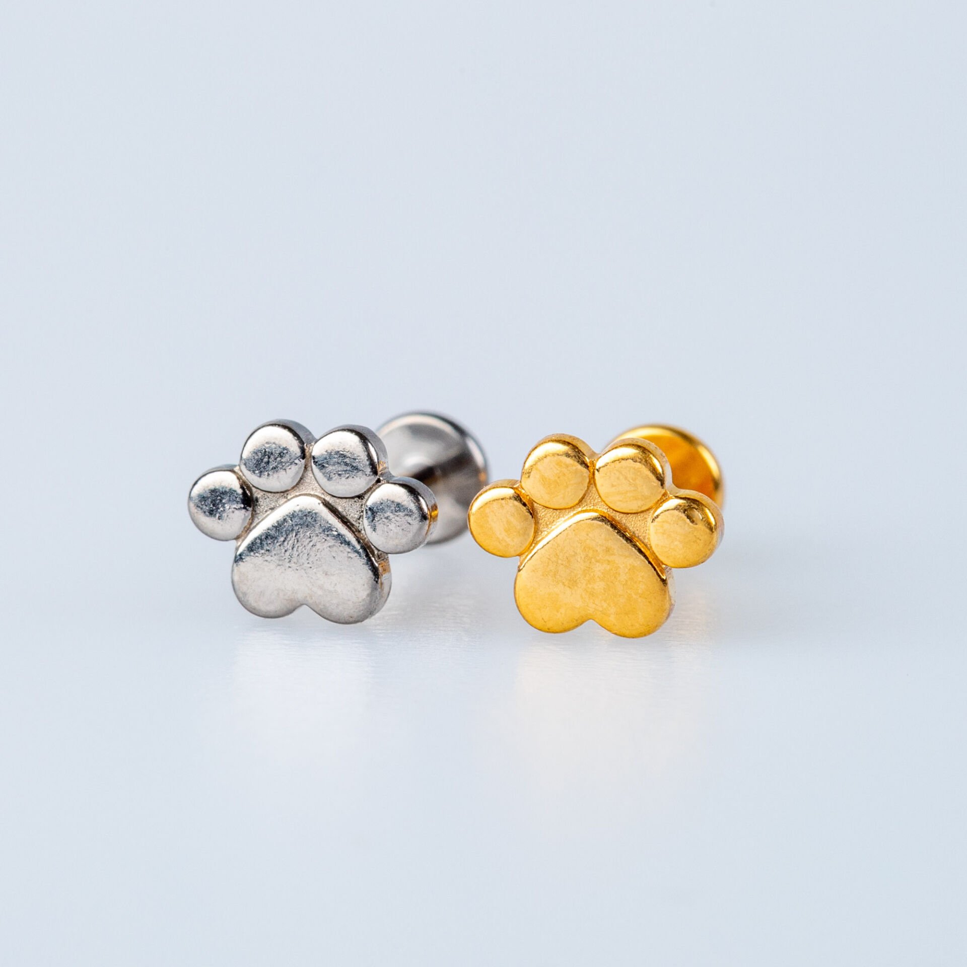 Piercing Titanyum Tragus Pati Beyaz