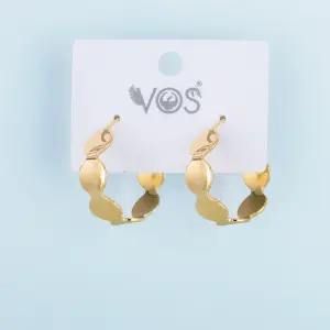 Vos Jewelry 14K Halka Küpe