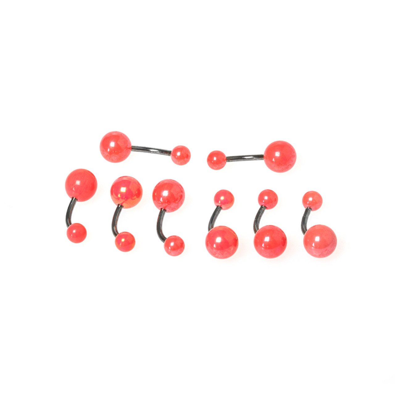 Toptan 316L Çelik Piercing Göbek Renk 2