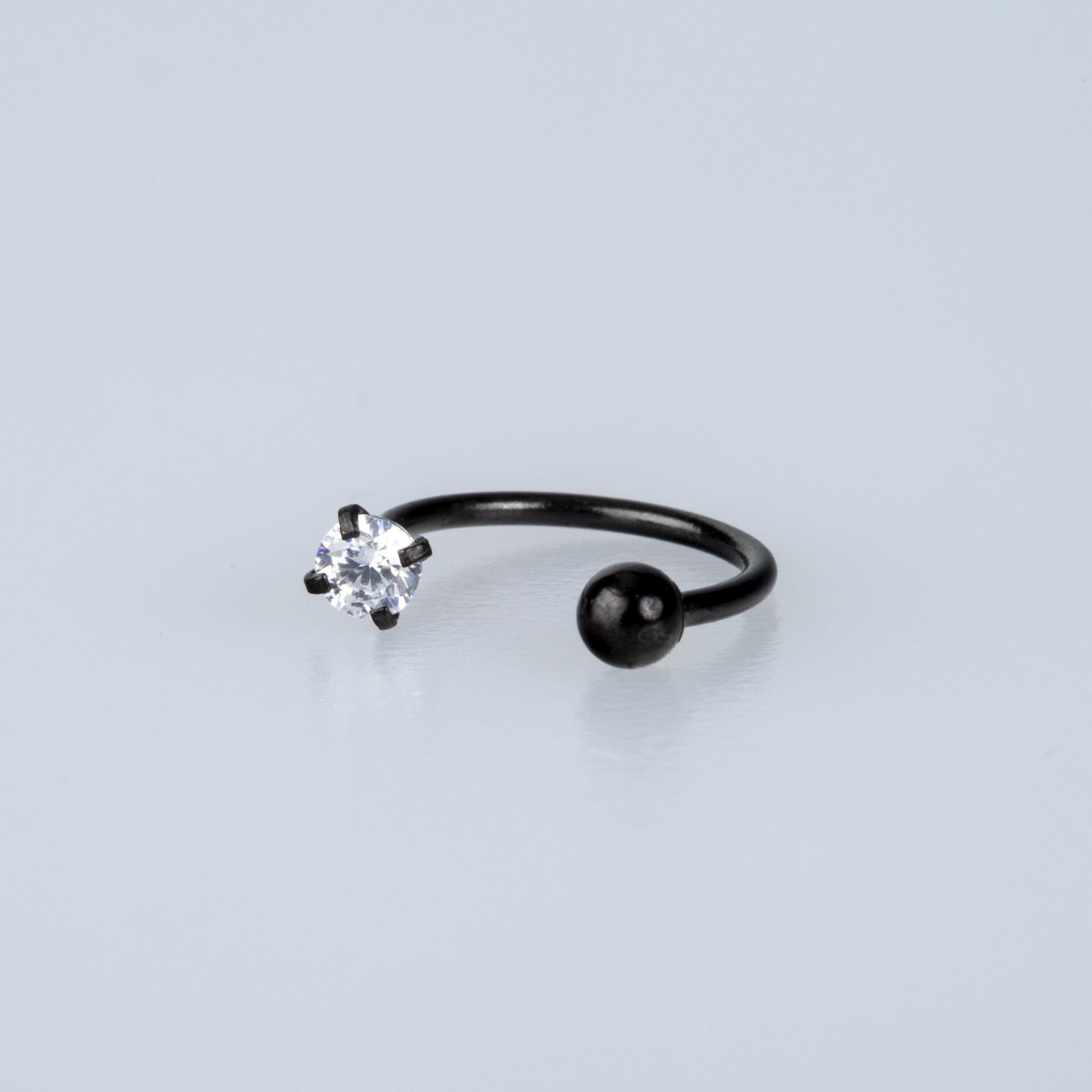 Piercing Hızma Bar 0.8mm 3mm Taş