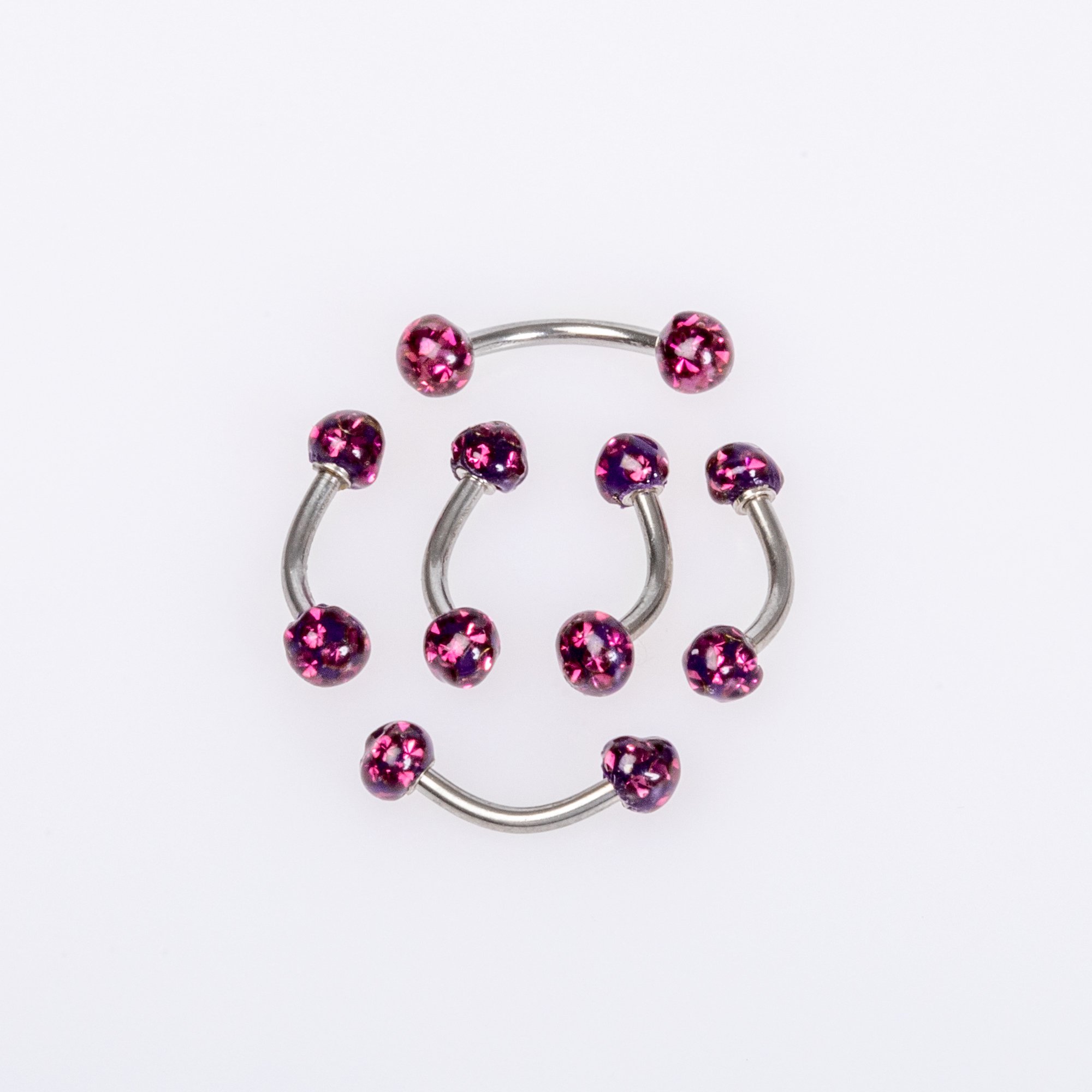 Piercing Kaş 4mm Şambala Mumlu Top