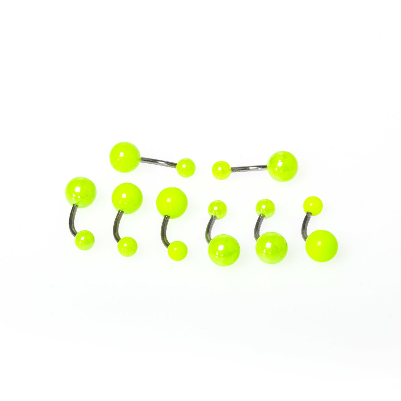 Toptan 316L Çelik Piercing Göbek Renk 4