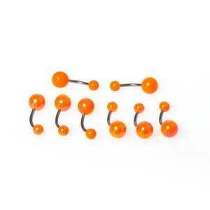 Toptan 316L Çelik Piercing Göbek Renk 5