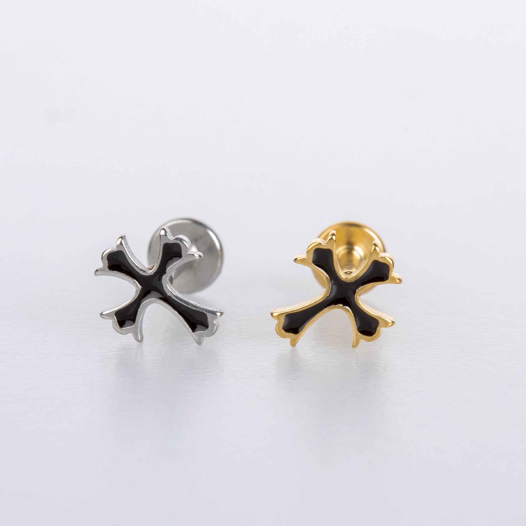 Piercing Çelik Tragus Haç