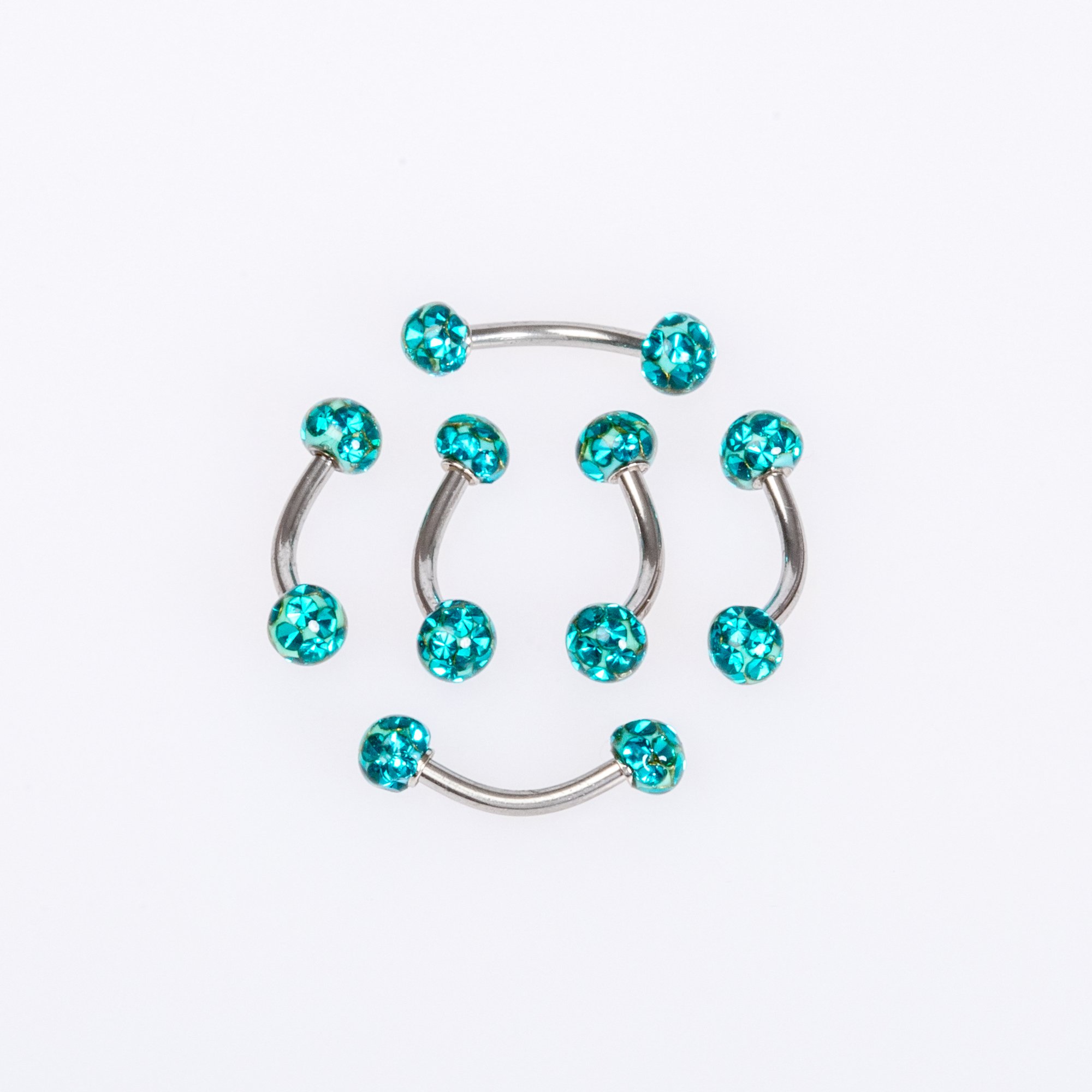 Piercing Kaş 4mm Şambala Mumlu Top