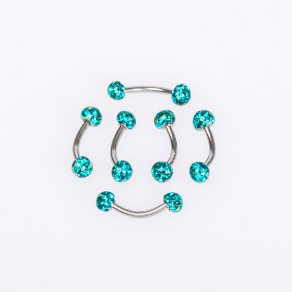 Piercing Kaş 4mm Şambala Mumlu Top