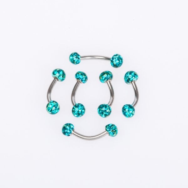Piercing Eyebrow 4mm Shambala Waxed Ball