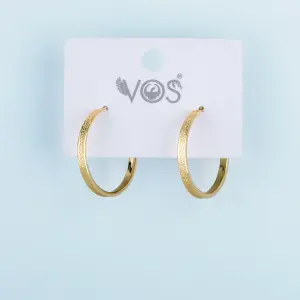 Vos Jewelry 14K Halka Küpe