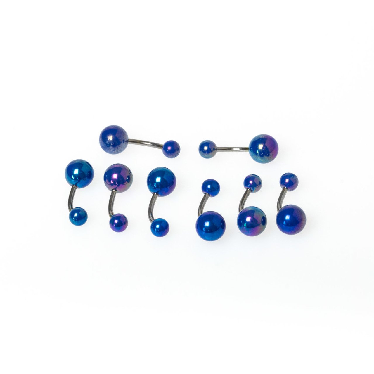 Toptan 316L Çelik Piercing Göbek Renk 8