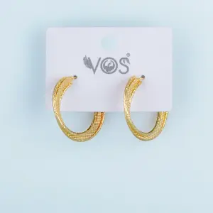 Vos Jewelry 14K Halka Küpe