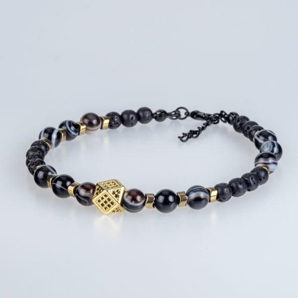 Ethnic Natural Stone Bracelet