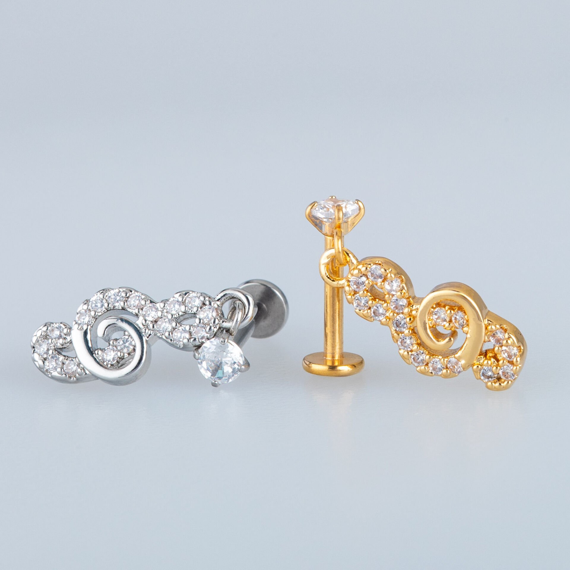 Piercing Tragus Helix Sol Anahtarı