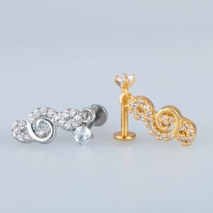 Piercing Tragus Helix Sol Anahtarı