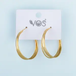 Vos Jewelry 14K Halka Küpe
