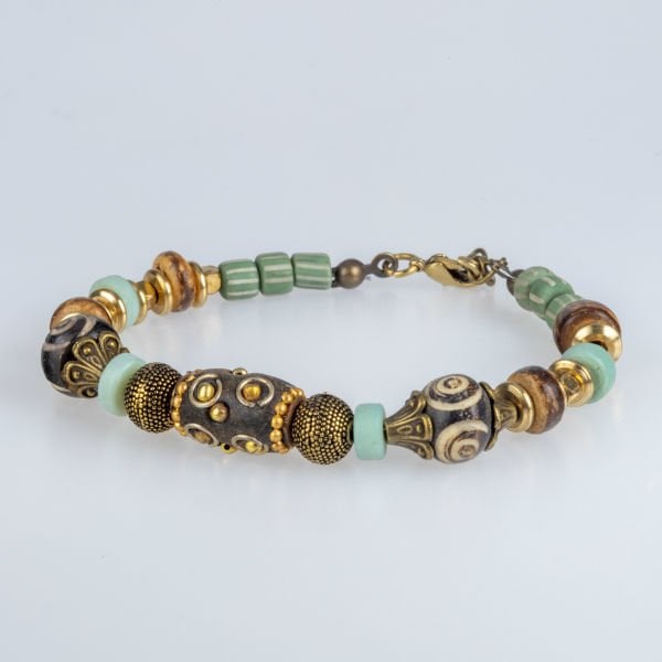 Ethnic Natural Stone Bracelet