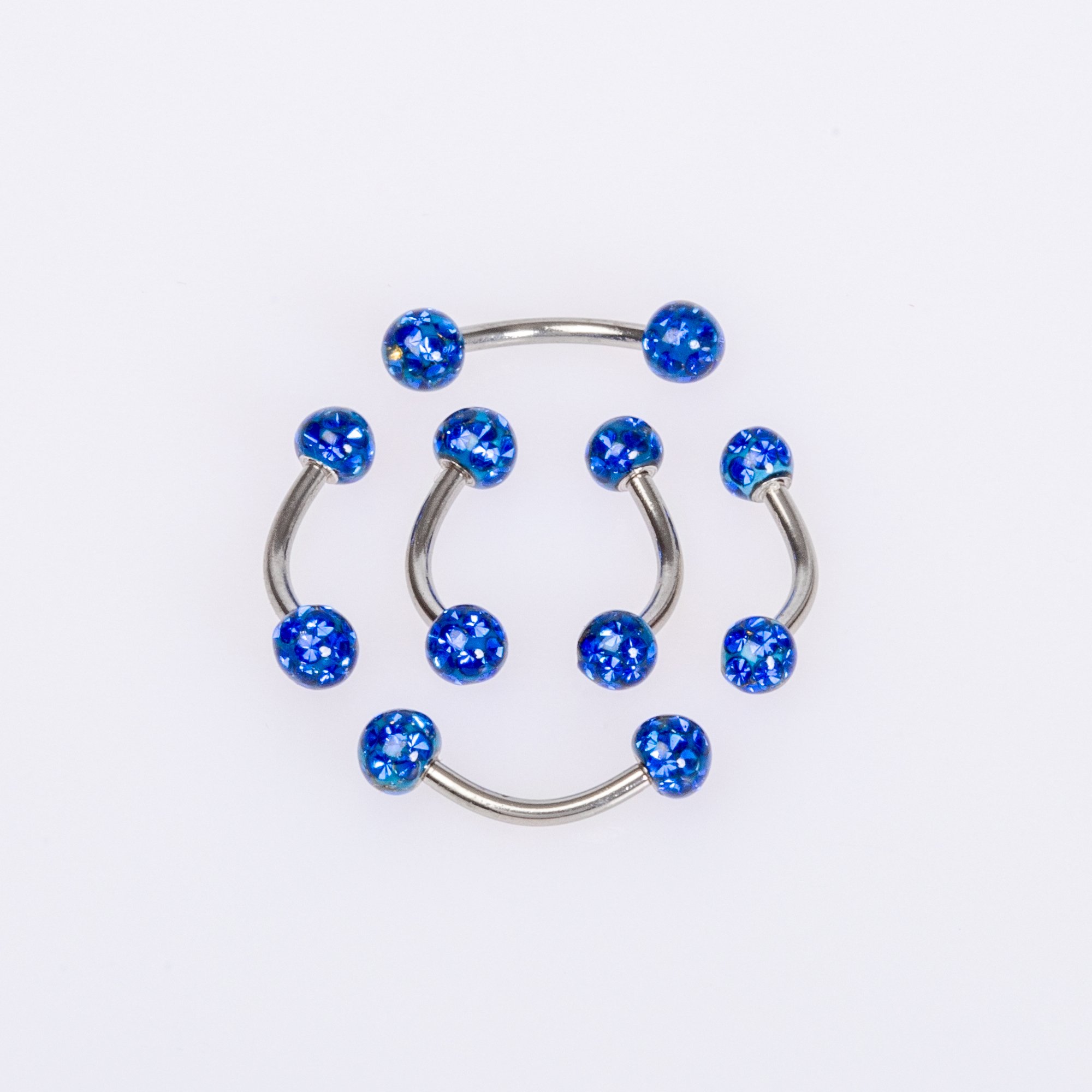 Piercing Kaş 4mm Şambala Mumlu Top