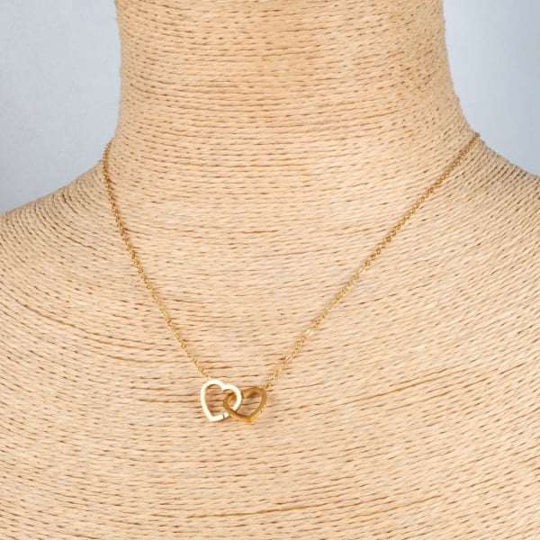 Steel Necklace Chain Heart