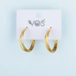Vos Jewelry 14K Halka Küpe