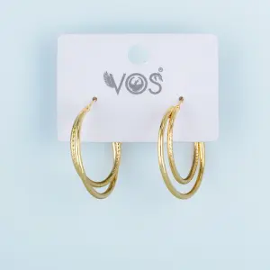 Vos Jewelry 14K Halka Küpe