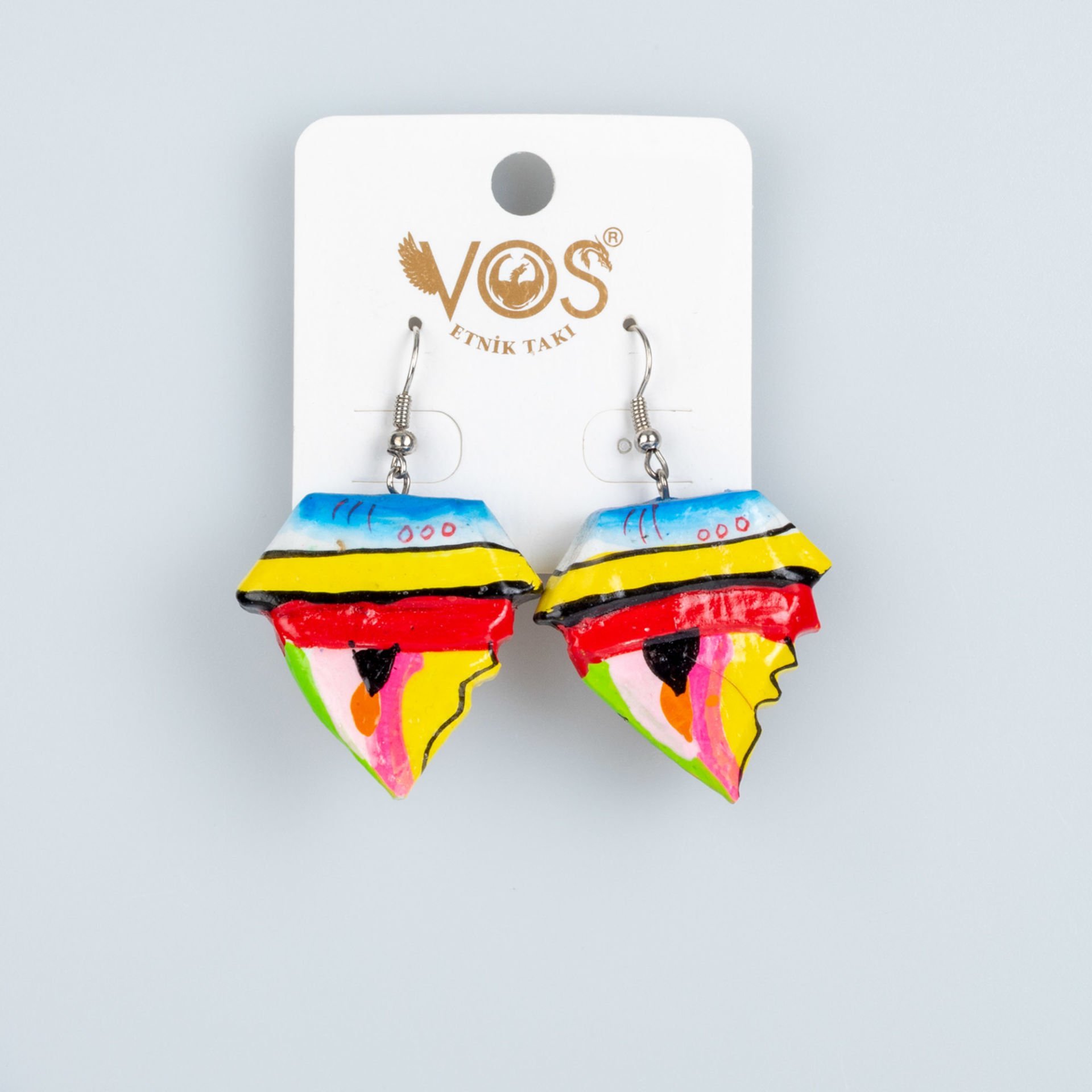 El Yapımı Ahşap Küpe