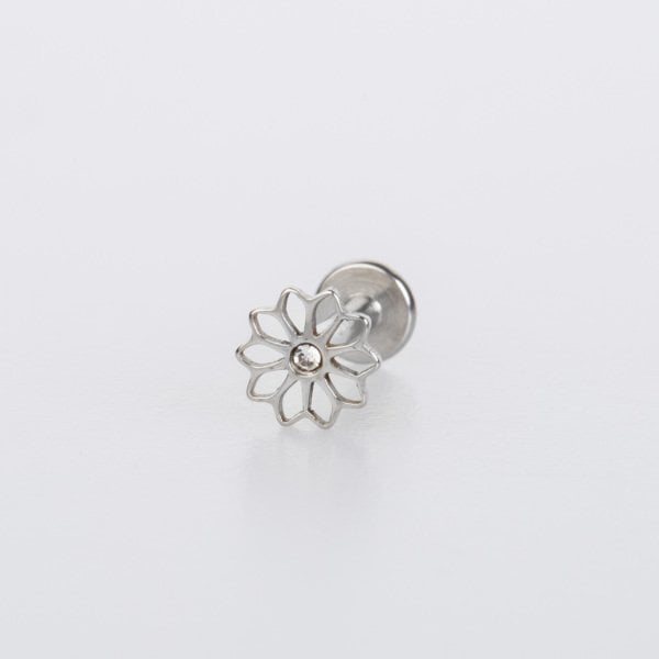 Piercing Çelik Tragus Çiçek