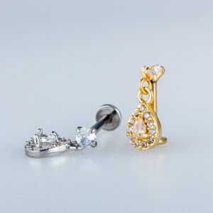 Piercing Tragus Helix Damla