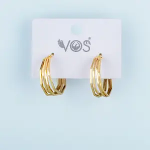 Vos Jewelry 14K Halka Küpe