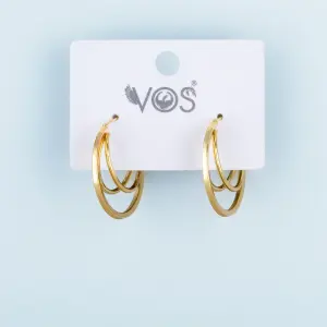 Vos Jewelry 14K Halka Küpe