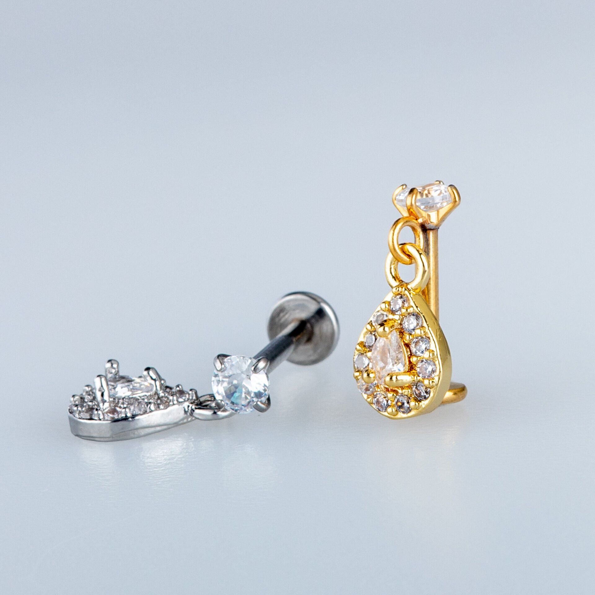 Piercing Tragus Helix Damla