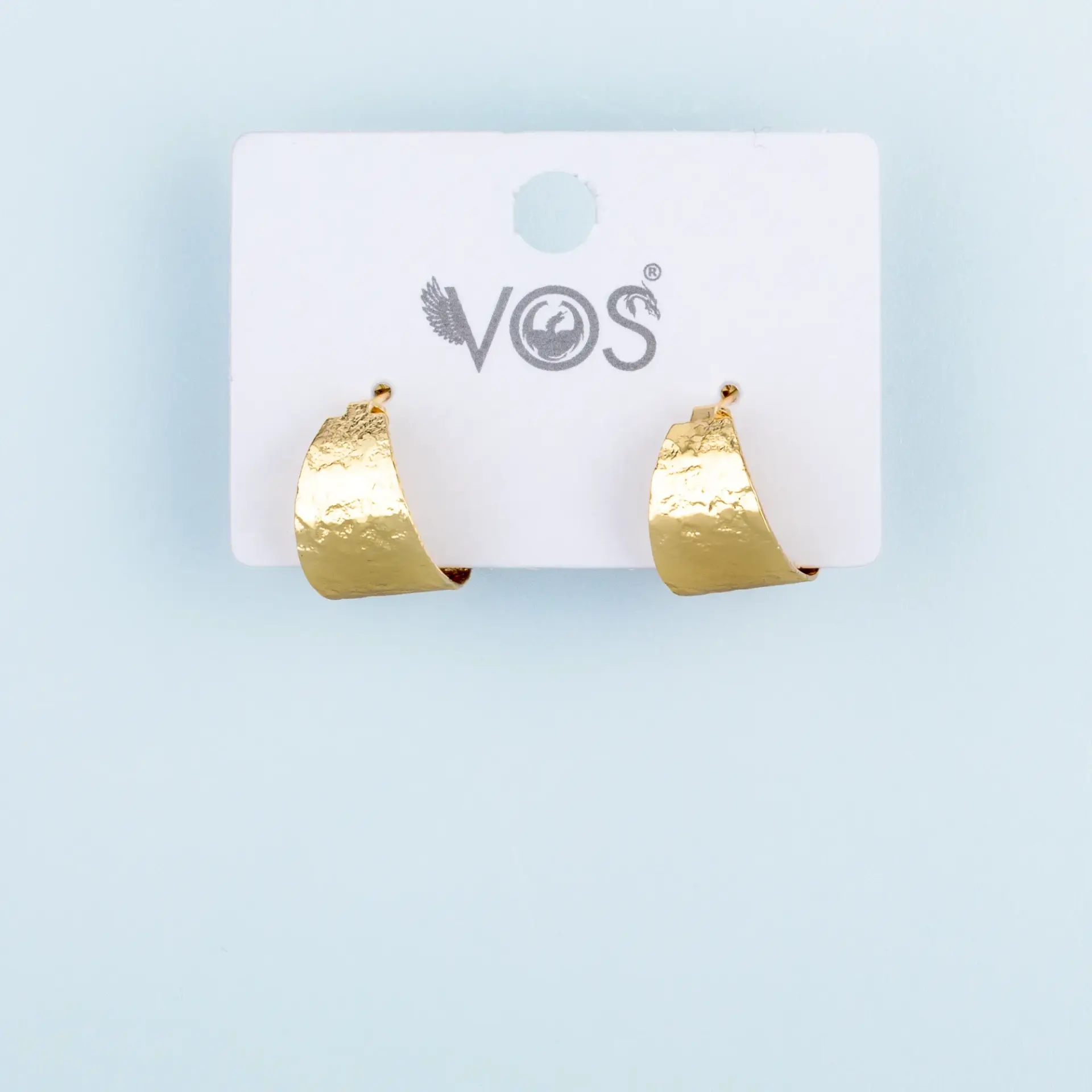 Vos Jewelry 14K Halka Küpe