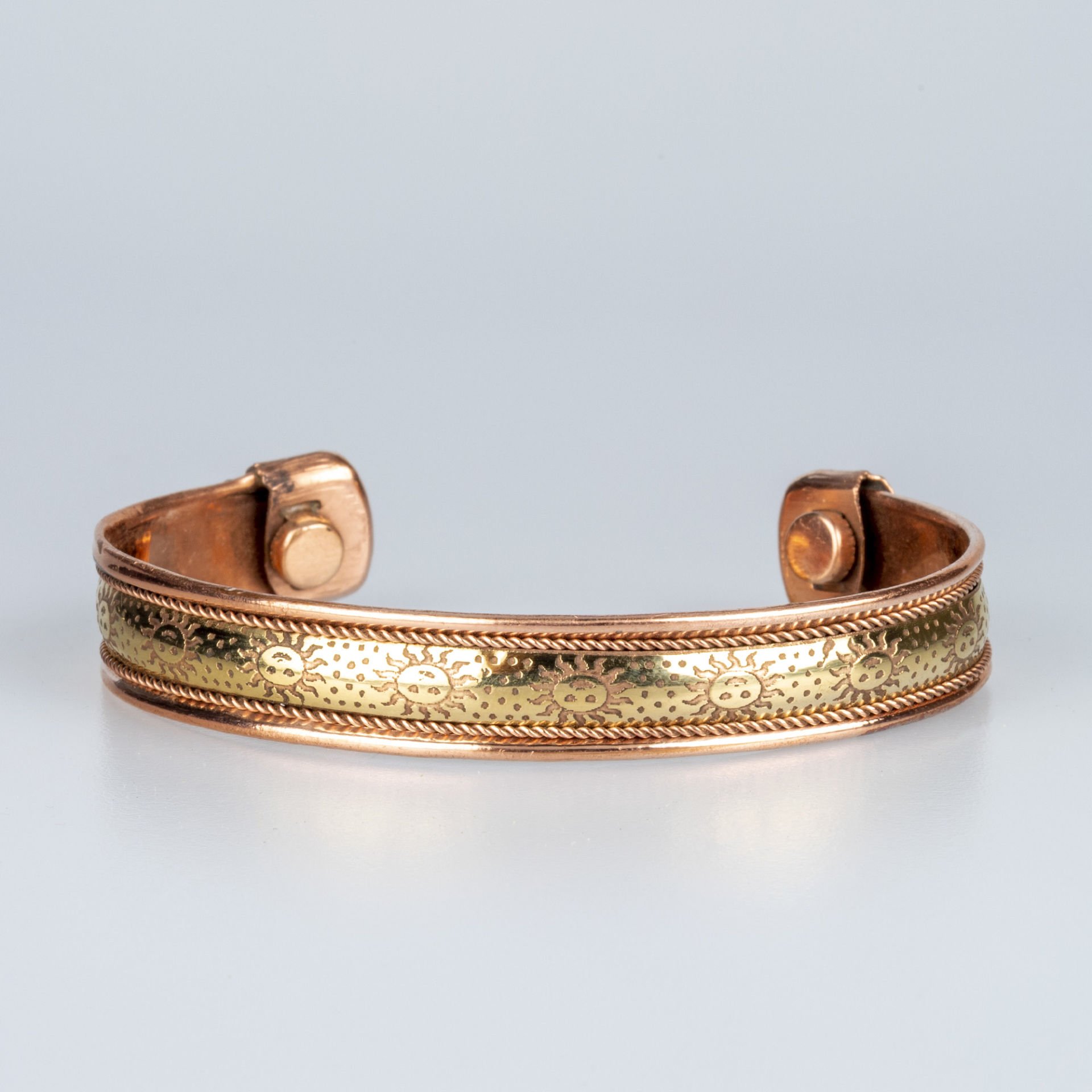 Manyetik Bakır Bileklik El İşçiliği – Unisex