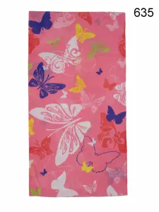 Toptan Kelebek Baskılı Mikrofiber Dikişsiz Boyunluk