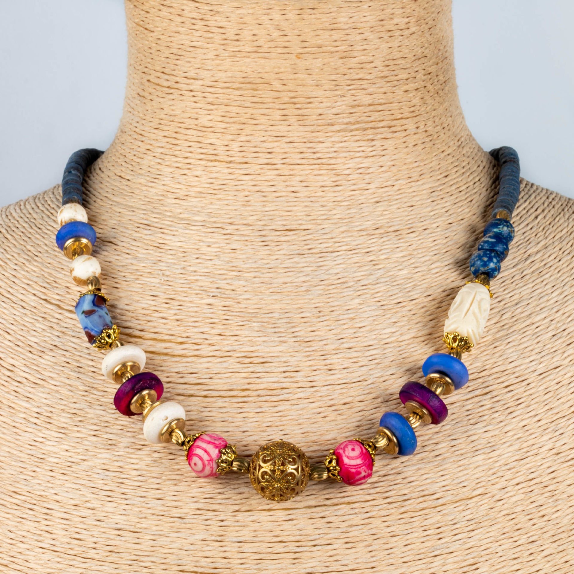 Ethnic Natural Stone Necklace