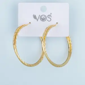 Vos Jewelry 14K Halka Küpe