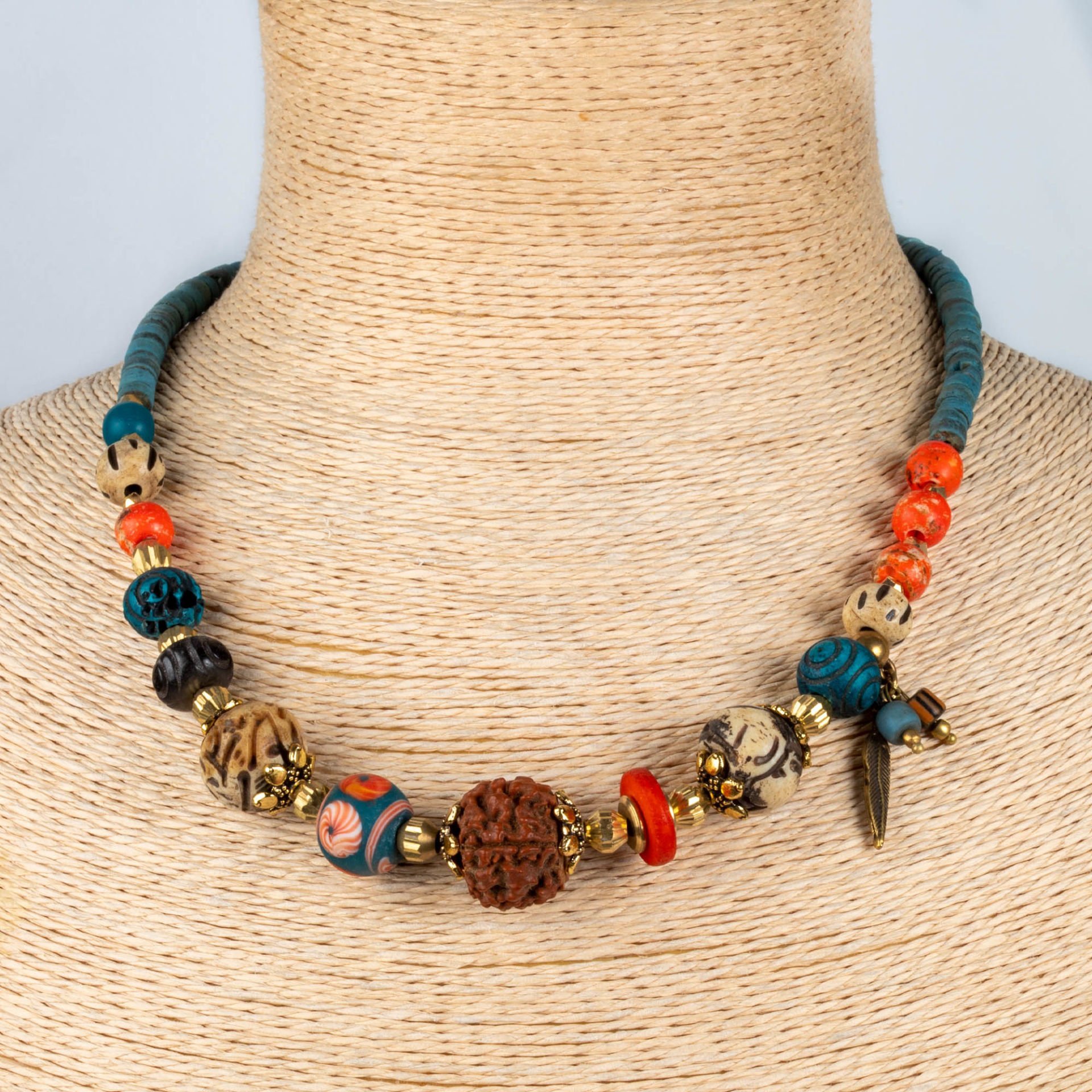 Ethnic Natural Stone Necklace