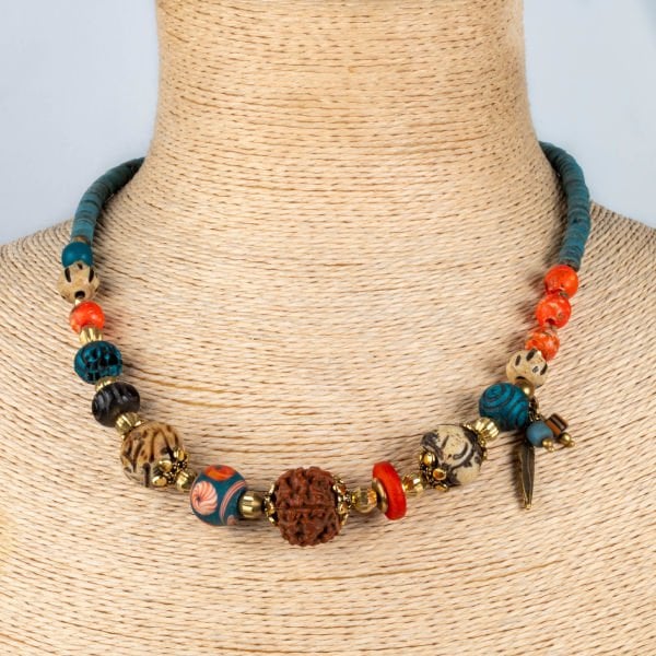Ethnic Natural Stone Necklace