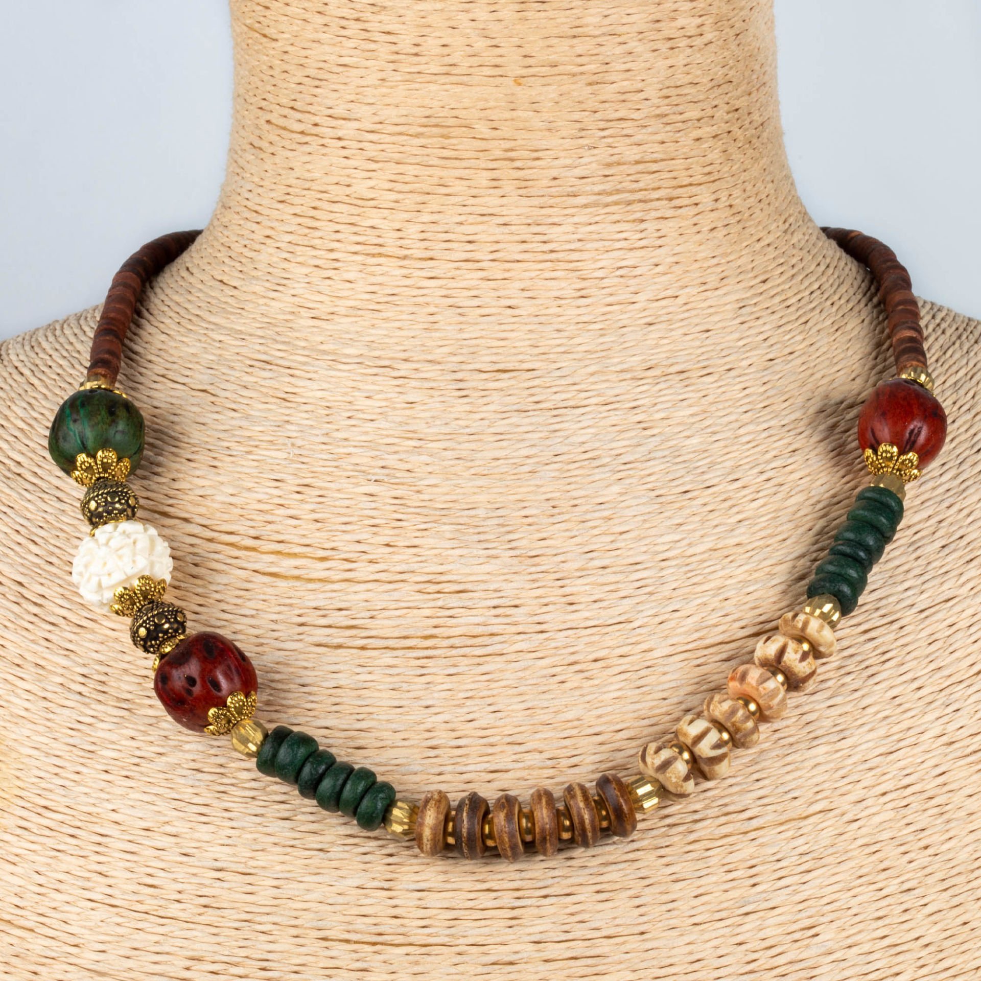 Ethnic Natural Stone Necklace