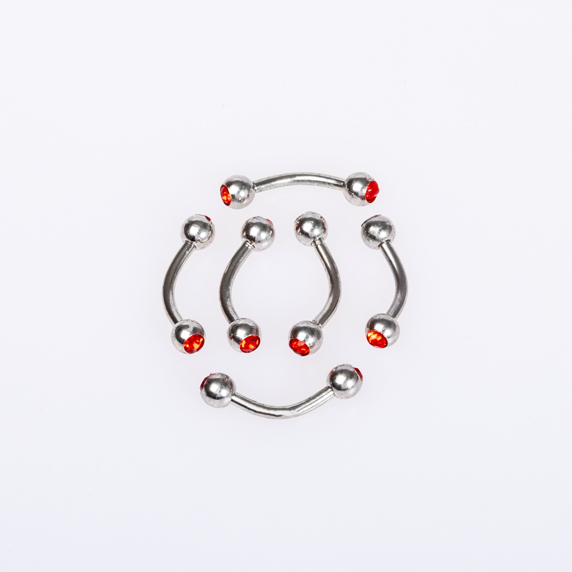 Piercing Kaş 3mm Taşlı Top