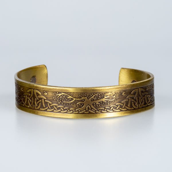 Magnetic Brass Bracelet